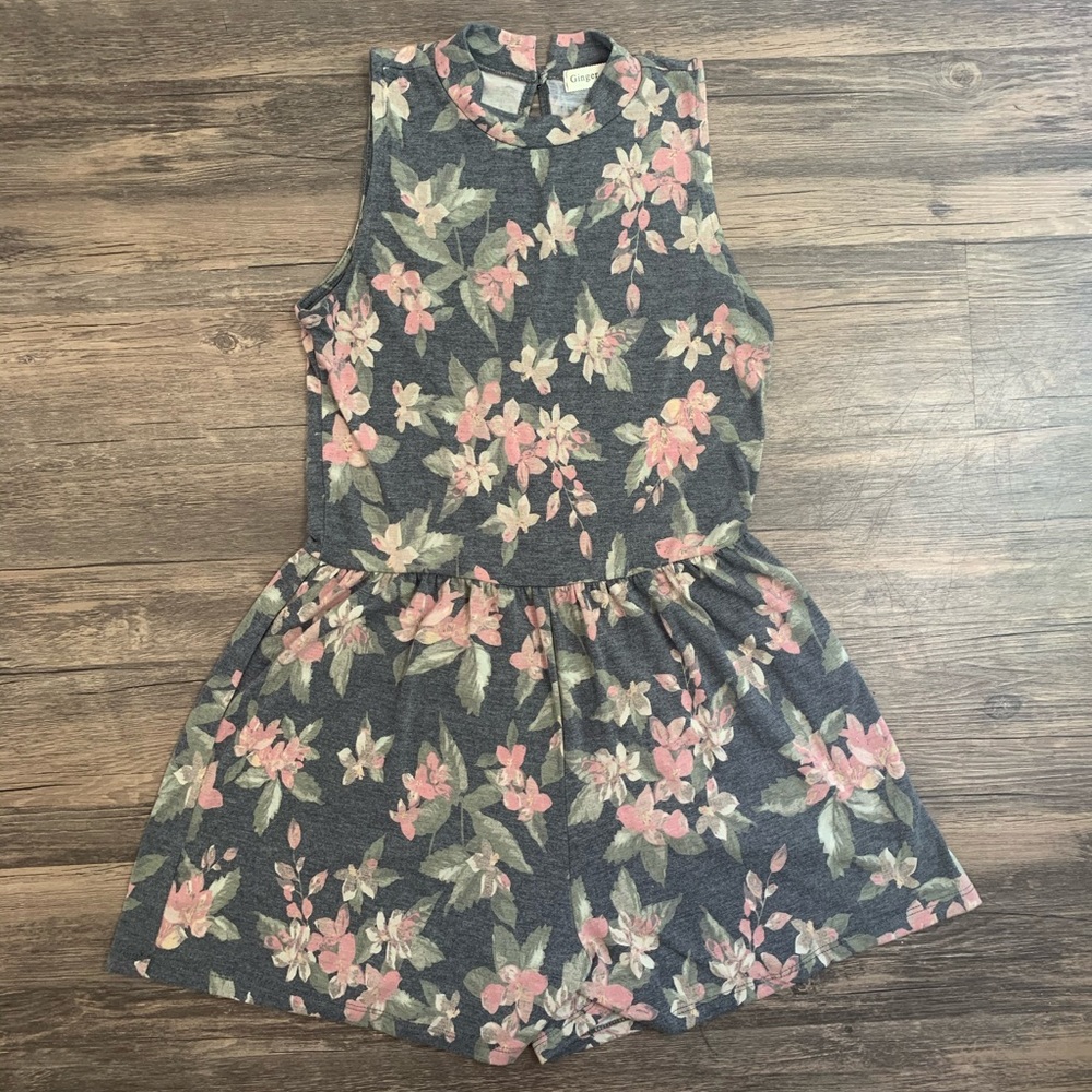 Ginger G Floral Romper